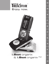 TrekStor i-Beat i beat organix 512mb de handleiding