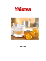 Tristar Juicer 1 Ltr 30 watt Handleiding