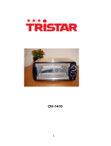 Tristar Oven 10 ltr stainless steel Handleiding