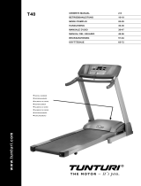 Tunturi Treadmill T40 Handleiding