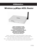 USRobotics Wireless 54Mbps ADSL Router Handleiding