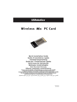 US Robotics Wireless Ndx PC Card Installatie gids