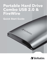 Verbatim Portable Hard Drive Combo USB Handleiding
