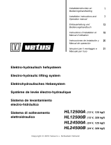 Vetus HL12500A, HL12500B, HL24500A, HL24500B Handleiding