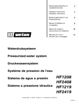 Vetus Pressurized water system type HF Installatie gids