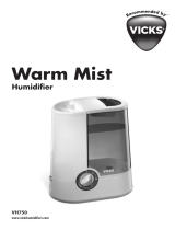 Vicks VH750 Warm Mist Humidifier de handleiding