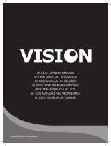 Vision AV-1301+SP-1300W Installatie gids