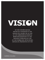 Vision AV-1500 Handleiding