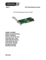 Vivanco PCI -> 10/100 Mbps Ethernet Card Gebruikershandleiding