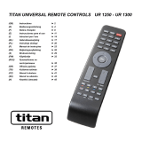 Vivanco TITAN UR 1300 - DEVICE BRAND CODE LIST de handleiding