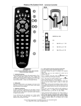 Vivanco Universal 3in1 remote control de handleiding