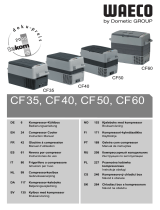 Waeco CoolFreeze CF35, CF40, CF50, CF60 Handleiding