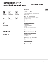 HOTPOINT/ARISTON AQ113D 69 EU/A Gebruikershandleiding