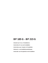Scholtes BP 185 GD Gebruikershandleiding