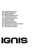 Ignis DNHBS 65 LM X Gebruikershandleiding