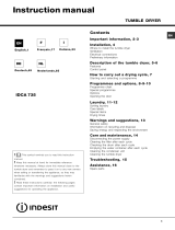 Indesit IDCA 735 B (EU) Gebruikershandleiding
