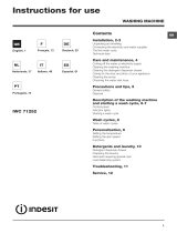 Indesit iwc71252 Handleiding