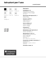 Hotpoint Ariston LFT 321 HX/HA Gebruikershandleiding