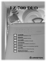 Ariston LZ 700 DUO IX Gebruikershandleiding