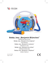 X4-TECH Bobby Joey Kinder CD-Player Benjamin Blümchen Handleiding
