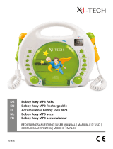 X4-TECH Bobby Joey Kinder CD-Player MP3 Handleiding