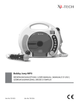 X4-TECH Bobby Joey MP3 Kinder CD-Player de handleiding