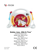 X4-TECH Bobby Joey „Bibi & Tina“ CD/MP3-Player de handleiding