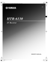 Yamaha HTR-6130BL - 500 Watt Home Theater Receiver de handleiding
