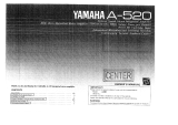 Yamaha A-520 de handleiding