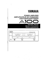 Yamaha A100 Handleiding