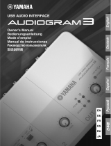Yamaha Audiogram3 de handleiding