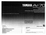Yamaha AV-70 de handleiding