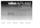 Yamaha AV-M99 de handleiding