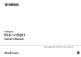 Yamaha RX-V581 de handleiding