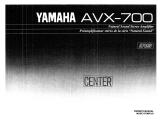 Yamaha AVX-700 de handleiding