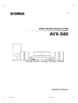 Yamaha S80 Handleiding