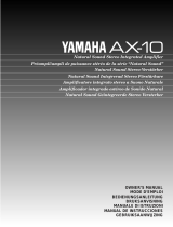 Yamaha AX-10 Handleiding