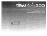 Yamaha AX-300 de handleiding