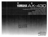 Yamaha AX-430 de handleiding