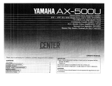 Yamaha AX-500 de handleiding