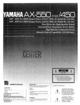 Yamaha AX-550 de handleiding