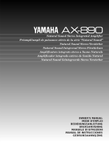 Yamaha AX-890 Handleiding
