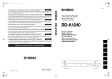 Yamaha BD-A1040 Aventage de handleiding