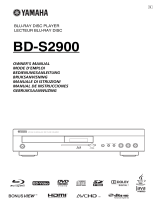 Yamaha BD-S2900 de handleiding