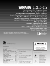 Yamaha CC5 Handleiding