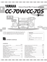 Yamaha CC-70W Handleiding
