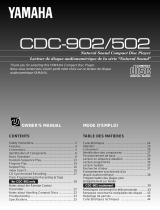 Yamaha CDC-902 Handleiding