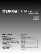 Yamaha CDM-900 Handleiding