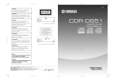 Yamaha CDRD651 Handleiding