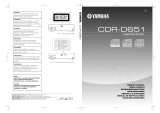 Yamaha CDR-D651 de handleiding